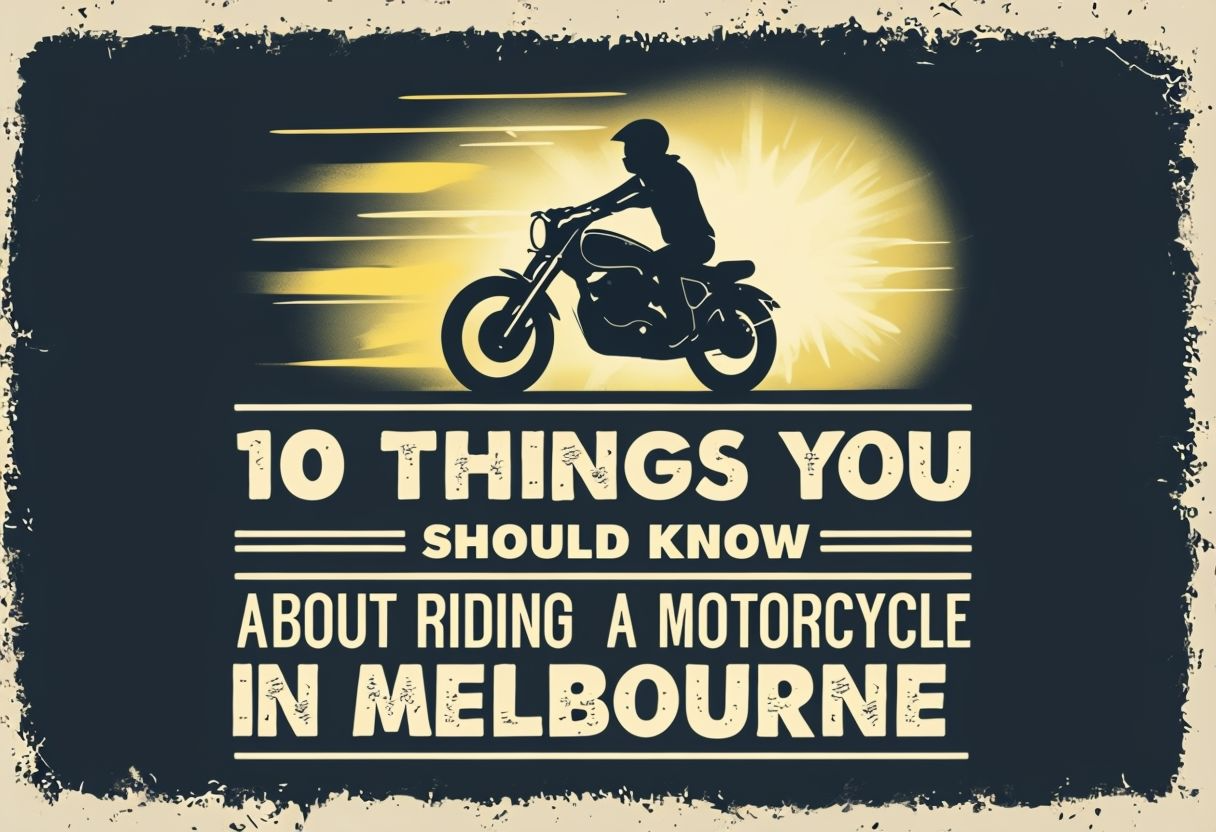 10 Things Every Motorcyclist Should Know About Riding in Melbourne